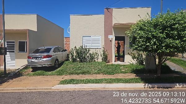 Vende-se em Rondonopolis-MT  Casa, 51.02 de área total, 51.02 de área privativa, 157.50 de área do terreno,  2_qto(s), varanda, a.serv, WC, 1_sala(s), cozinha, 1_vaga(s) de garagem.