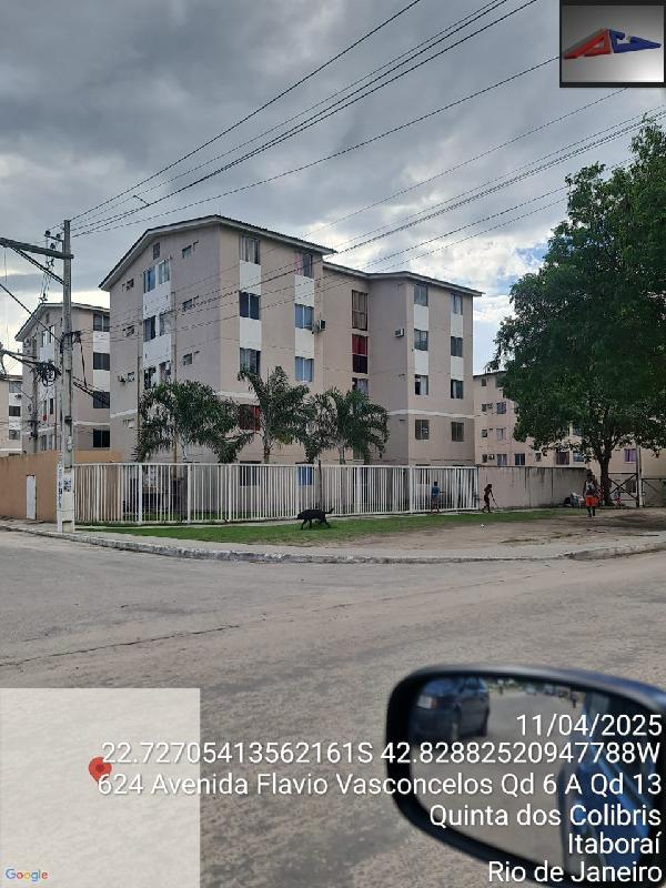 Vende-se em Itaborai-RJ  apto, 43.95 de área total, 43.95 de área privativa,  2_qto(s), WC, 1_sala(s), cozinha.