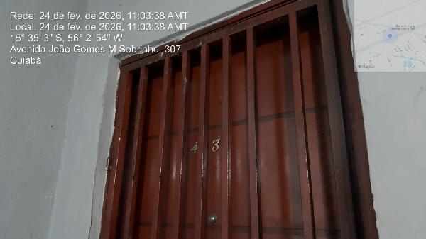 Vende-se em Cuiaba-MT  apto, 98.34 de área total, 46.85 de área privativa,  2_qto(s), WC, 1_sala(s), cozinha.