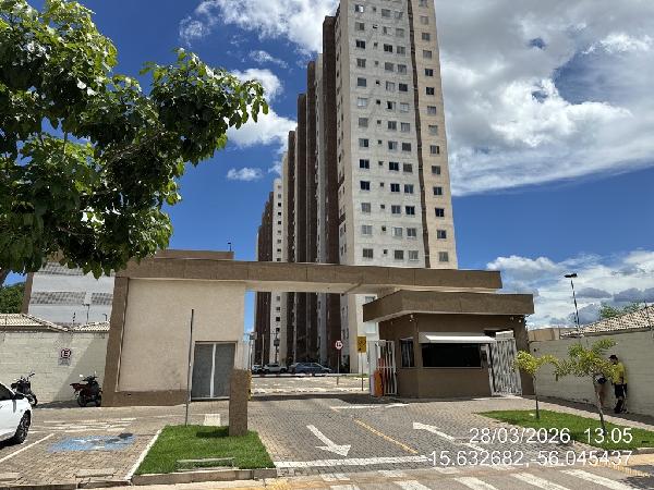 Vende-se em Cuiaba-MT  apto, 88.69 de área total, 41.99 de área privativa,  2_qto(s), a.serv, WC, 1_sala(s), cozinha, 1_vaga(s) de garagem.