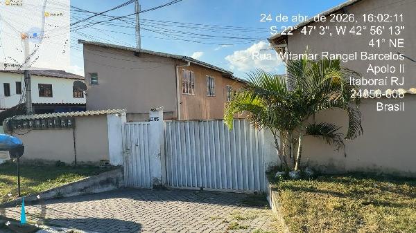 Vende-se em Itaborai-RJ  Casa, 69.69 de área total, 69.69 de área privativa, 34.84 de área do terreno,  1_qto(s), a.serv, WC, 1_sala(s), 1 lavabo(s), cozinha.