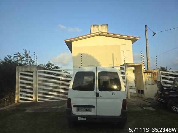 Vende-se em Extremoz-RN  Casa, 63.50 de área privativa, 112.50 de área do terreno,  2_qto(s), WC, 1_sala(s), 1 lavabo(s), cozinha, 1_vaga(s) de garagem.