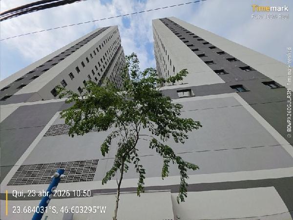 Vende-se em Diadema-SP  apto, 74.15 de área total, 40.11 de área privativa,  2_qto(s), a.serv, WC, 1_sala(s), cozinha, 1_vaga(s) de garagem.