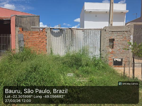 Vende-se em Bauru-SP  Casa, 25.80 de área total, 25.80 de área privativa, 126.30 de área do terreno,  1_qto(s), a.serv, WC, 1_sala(s), cozinha.