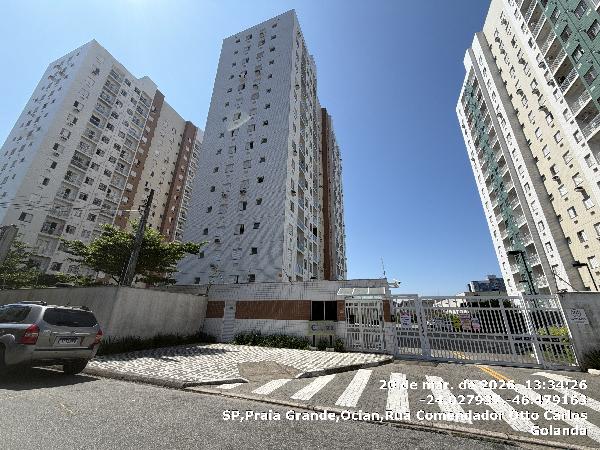 Vende-se em Praia Grande-SP  apto, 70.16 de área total, 47.45 de área privativa,  2_qto(s), a.serv, WC, 1_sala(s), cozinha, Terraco.