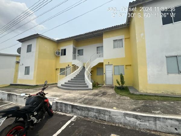 Vende-se em Manaus-AM  apto, 40.39 de área privativa,  2_qto(s), a.serv, WC, 1_sala(s), cozinha.