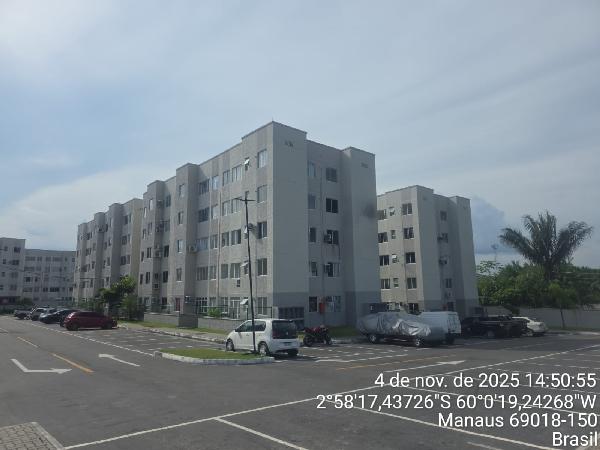 Vende-se em Manaus-AM  apto, 90.75 de área total, 41.36 de área privativa,  2_qto(s), a.serv, WC, 1_sala(s), cozinha, 1_vaga(s) de garagem.