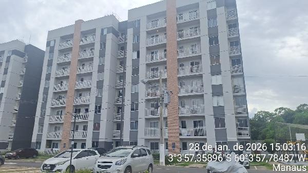 Vende-se em Manaus-AM  apto, 101.61 de área total, 51.26 de área privativa,  2_qto(s), 1_sala(s), cozinha, 1_vaga(s) de garagem.