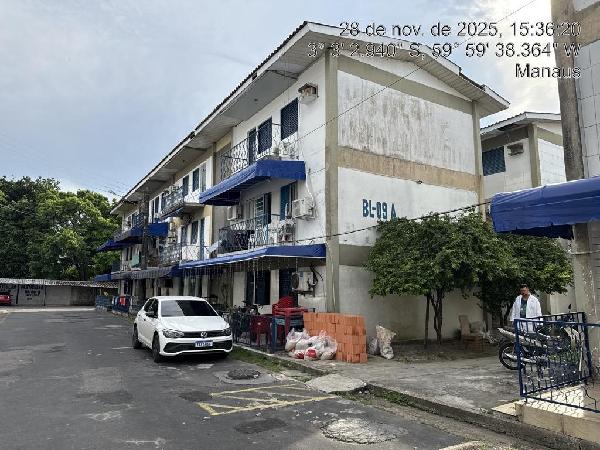 Vende-se em Manaus-AM  apto, 60.99 de área total, 47.17 de área privativa,  2_qto(s), a.serv, WC, 1_sala(s), cozinha.
