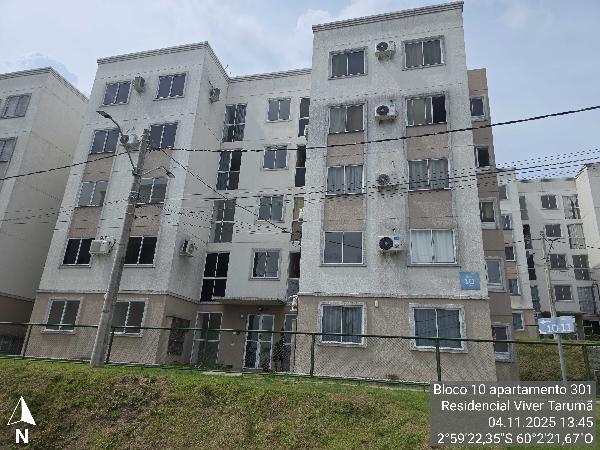 Vende-se em Manaus-AM  apto, 76.06 de área total, 41.12 de área privativa,  2_qto(s), WC, 1_sala(s), cozinha.