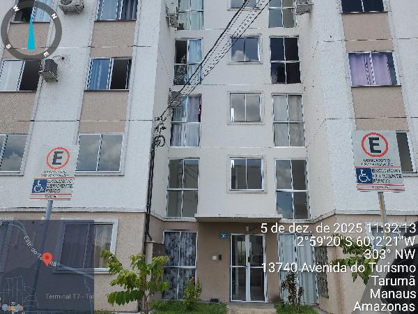 Vende-se em Manaus-AM  apto, 76.06 de área total, 41.12 de área privativa,  2_qto(s), a.serv, WC, 1_sala(s), cozinha, 1_vaga(s) de garagem.