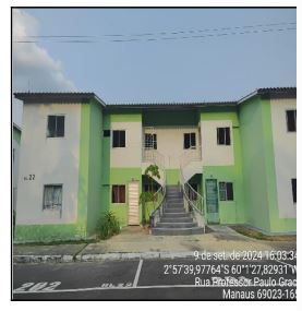 Vende-se em Manaus-AM  apto, 40.39 de área privativa,  2_qto(s), WC, 1_sala(s), cozinha.