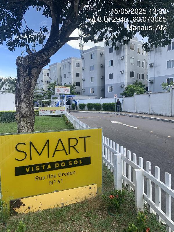 Vende-se em Manaus-AM  apto, 75.08 de área total, 41.69 de área privativa,  2_qto(s), a.serv, WC, 1_sala(s), cozinha, 1_vaga(s) de garagem.