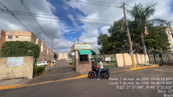 Vende-se em Bauru-SP  apto, 46.97 de área total, 42.05 de área privativa,  2_qto(s), WC, 1_sala(s), cozinha.