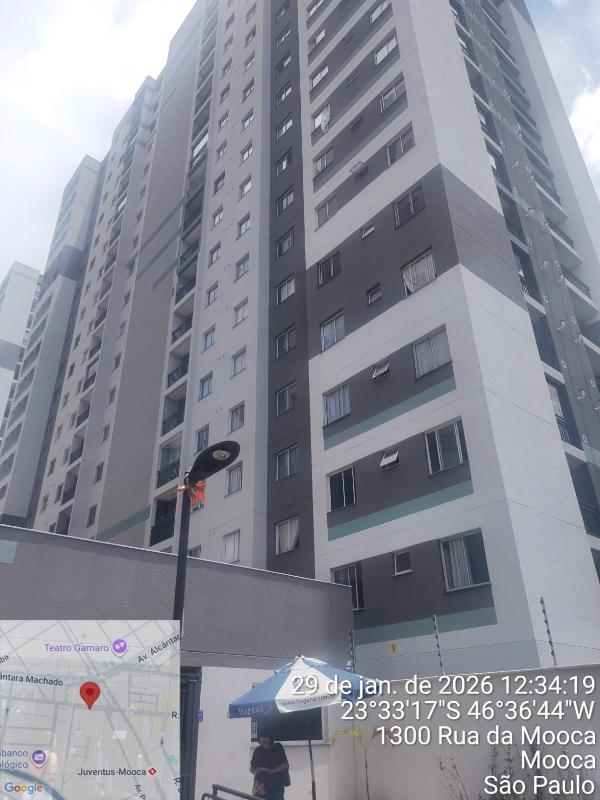 Vende-se em Sao Paulo-SP  apto, 56.93 de área total, 40.13 de área privativa,  2_qto(s), a.serv, WC, 1_sala(s), cozinha.