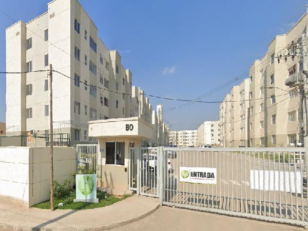 Vende-se em Belford Roxo-RJ  apto, 41.23 de área total, 41.23 de área privativa,  2_qto(s), WC, 1_sala(s), cozinha, 1_vaga(s) de garagem.