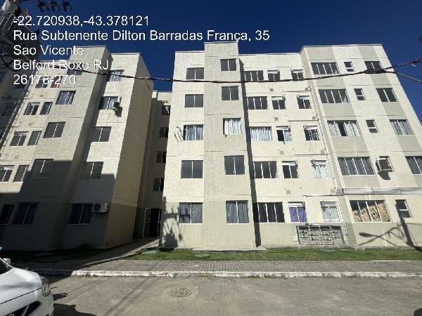 Vende-se em Belford Roxo-RJ  apto, 63.34 de área total, 41.18 de área privativa,  2_qto(s), WC, 1_sala(s), cozinha, 1_vaga(s) de garagem.