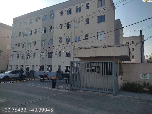 Vende-se em Belford Roxo-RJ  apto, 55.46 de área total, 43.29 de área privativa,  2_qto(s), WC, 1_sala(s), cozinha.