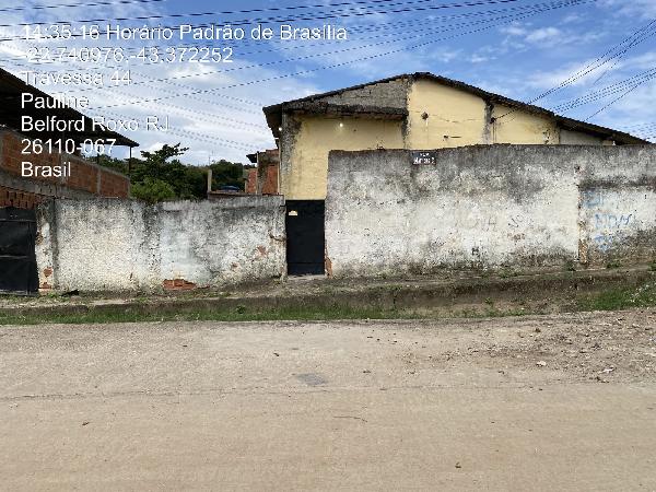 Vende-se em Belford Roxo-RJ  Casa, 50.00 de área privativa, 192.00 de área do terreno,  2_qto(s), a.serv, WC, 1_sala(s), cozinha.