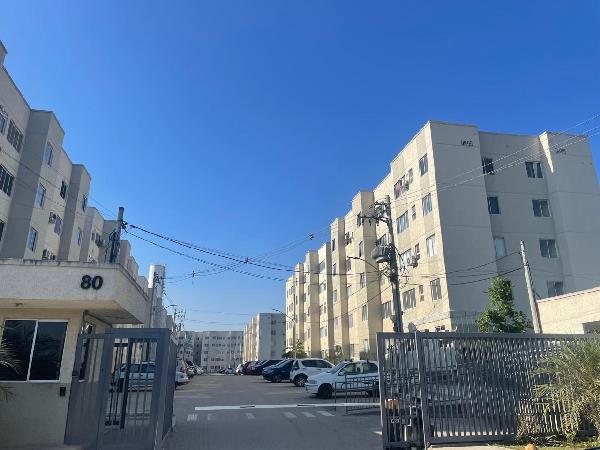 Vende-se em Belford Roxo-RJ  apto, 41.23 de área total, 41.23 de área privativa,  2_qto(s), a.serv, WC, 1_sala(s), cozinha, 1_vaga(s) de garagem.