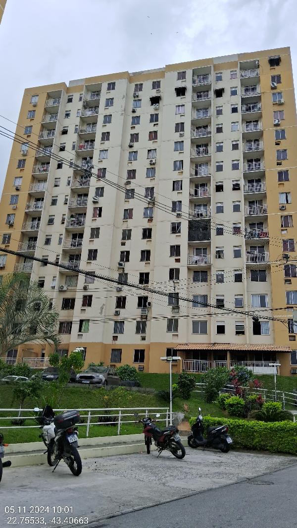 Vende-se em Belford Roxo-RJ  apto, 46.36 de área privativa,  2_qto(s), WC, 1_sala(s), cozinha, 1_vaga(s) de garagem.