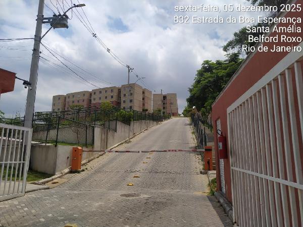 Vende-se em Belford Roxo-RJ  apto, 45.18 de área total, 45.18 de área privativa,  2_qto(s), WC, 1_sala(s), cozinha, 1_vaga(s) de garagem.