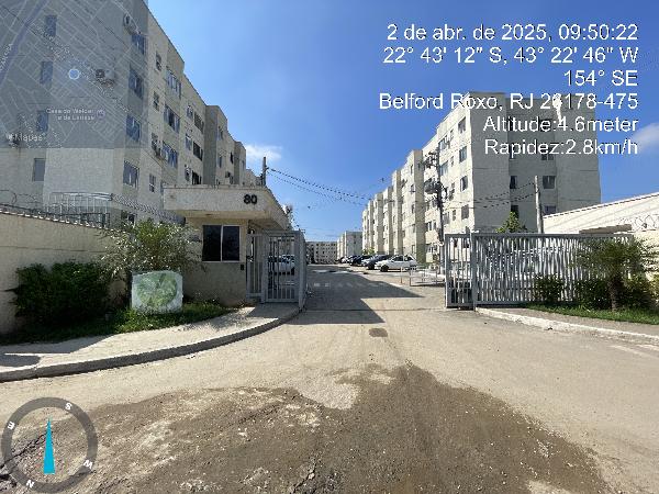Vende-se em Belford Roxo-RJ  apto, 41.23 de área total, 41.23 de área privativa,  2_qto(s), WC, 1_sala(s), cozinha, 1_vaga(s) de garagem.