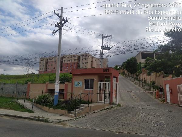 Vende-se em Belford Roxo-RJ  apto, 45.18 de área total, 45.18 de área privativa,  2_qto(s), WC, 1_sala(s), cozinha, 1_vaga(s) de garagem.