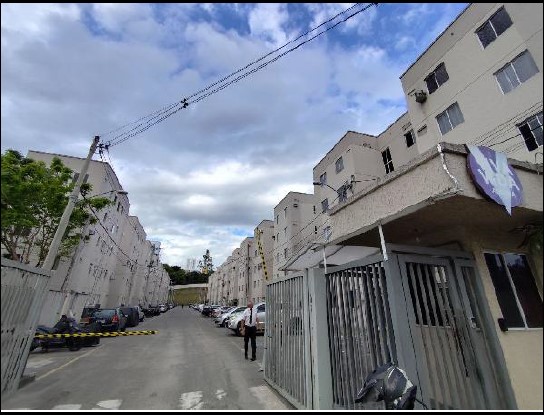 Vende-se em Belford Roxo-RJ  apto, 43.29 de área total, 43.29 de área privativa,  2_qto(s), WC, 1_sala(s), cozinha.