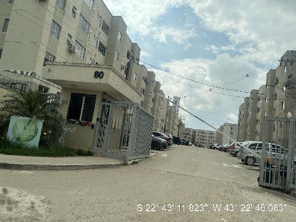 Vende-se em Belford Roxo-RJ  apto, 61.83 de área total, 41.18 de área privativa,  2_qto(s), WC, 1_sala(s), cozinha, 1_vaga(s) de garagem.