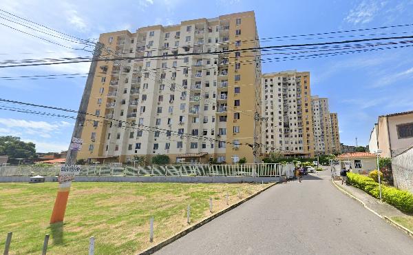 Vende-se em Belford Roxo-RJ  apto, 46.36 de área total, 46.36 de área privativa,  2_qto(s), WC, 1_sala(s), cozinha, 1_vaga(s) de garagem.