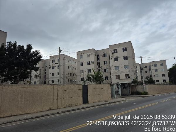 Vende-se em Belford Roxo-RJ  apto, 77.17 de área total, 43.29 de área privativa,  2_qto(s), WC, 1_sala(s), cozinha, 1_vaga(s) de garagem.