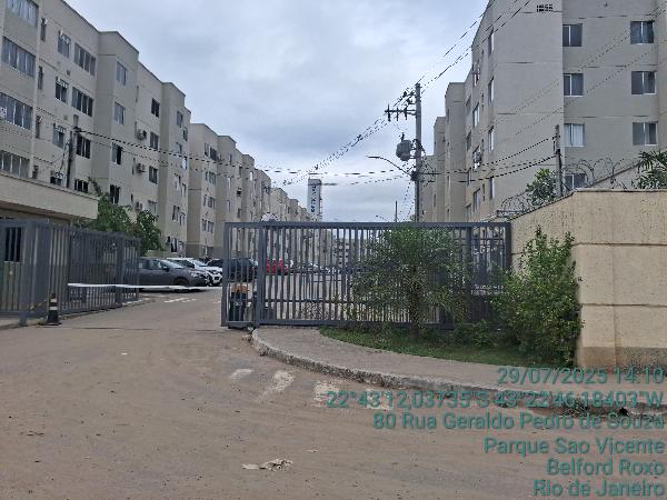Vende-se em Belford Roxo-RJ  apto, 41.27 de área total, 41.27 de área privativa,  2_qto(s), WC, 1_sala(s), cozinha.