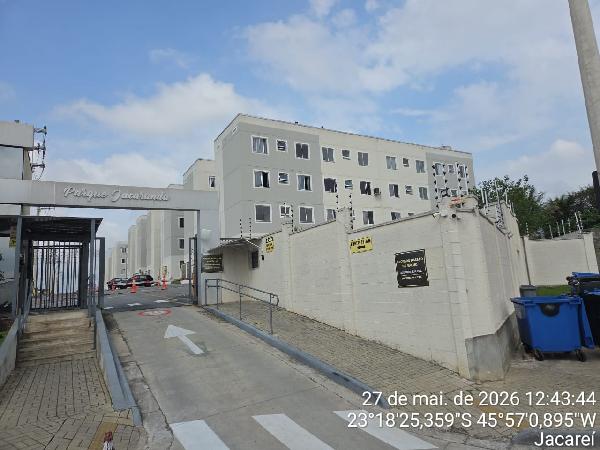 Vende-se em Jacarei-SP  apto, 95.48 de área total, 39.30 de área privativa,  2_qto(s), WC, 1_sala(s), cozinha, 1_vaga(s) de garagem.