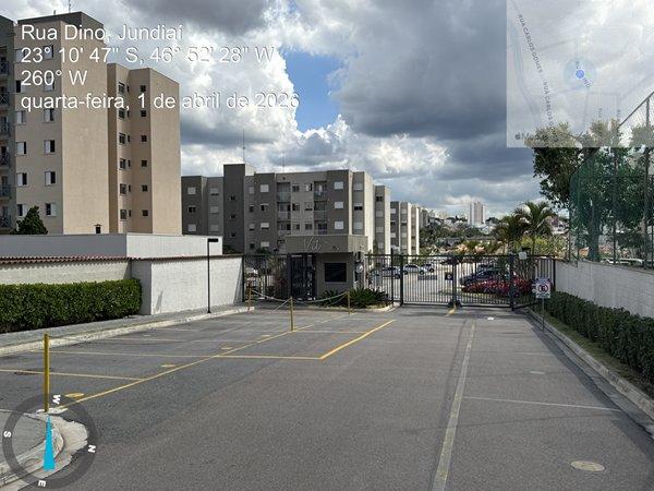 Vende-se em Jundiai-SP  apto, 96.13 de área total, 46.54 de área privativa,  2_qto(s), a.serv, WC, 1_sala(s), cozinha, 1_vaga(s) de garagem.
