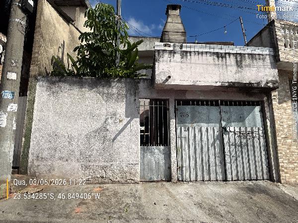 Vende-se em Carapicuiba-SP  Casa, 55.00 de área total, 55.00 de área privativa, 128.00 de área do terreno,  3_qto(s), a.serv, WC, 1_sala(s), cozinha, Terraco, 1_vaga(s) de garagem.