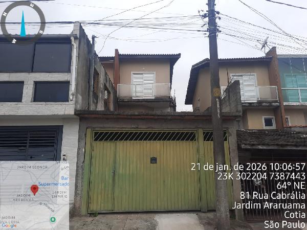 Vende-se em Cotia-SP  Casa, 66.43 de área total, 66.43 de área privativa, 129.25 de área do terreno,  2_qto(s), a.serv, WC, 1_sala(s), cozinha, 1_vaga(s) de garagem.