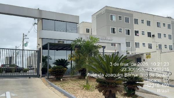 Vende-se em Jacarei-SP  apto, 93.58 de área total, 38.92 de área privativa,  2_qto(s), a.serv, WC, 1_sala(s), cozinha, 1_vaga(s) de garagem.