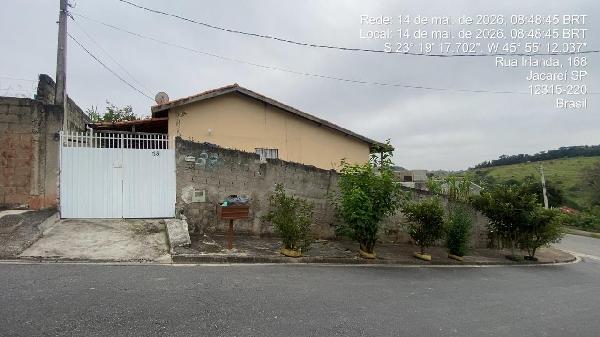 Vende-se em Jacarei-SP  Casa, 54.94 de área total, 54.94 de área privativa, 407.00 de área do terreno,  2_qto(s), a.serv, WC, 1_sala(s), cozinha.