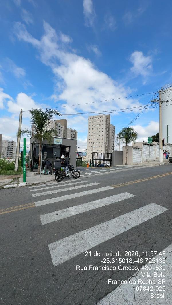 Vende-se em Franco Da Rocha-SP  apto, 83.56 de área total, 53.69 de área privativa,  2_qto(s), a.serv, WC, 1_sala(s), cozinha, 1_vaga(s) de garagem.