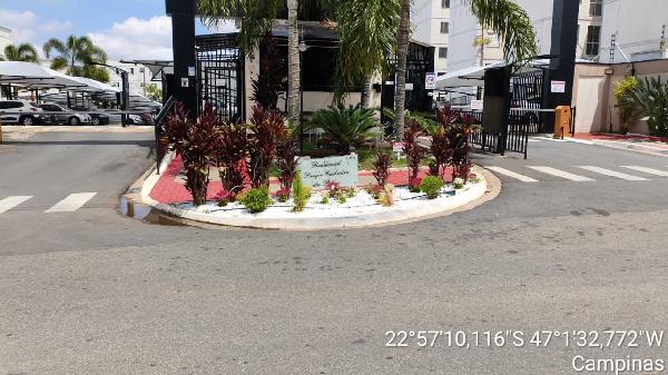 Vende-se em Campinas-SP  apto, 95.20 de área total, 46.59 de área privativa,  2_qto(s), a.serv, WC, 1_sala(s), cozinha, 1_vaga(s) de garagem.