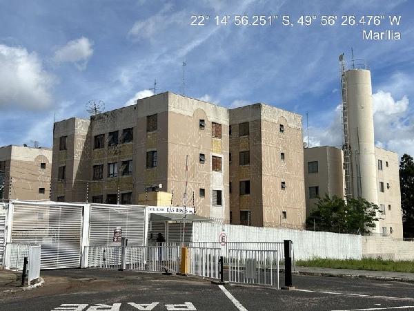 Vende-se em Marilia-SP  apto, 48.68 de área total, 45.26 de área privativa,  2_qto(s), WC, 1_sala(s), cozinha, 1_vaga(s) de garagem.