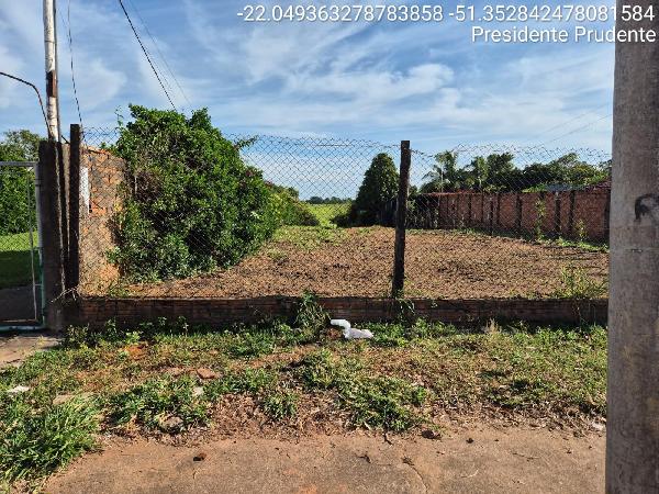 Vende-se em Presidente Prudente-SP  Terreno, 550.00 de área do terreno.