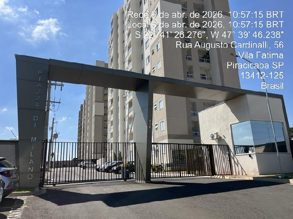 Vende-se em Piracicaba-SP  apto, 84.33 de área total, 44.33 de área privativa,  2_qto(s), 1_sala(s), cozinha, 1_vaga(s) de garagem.