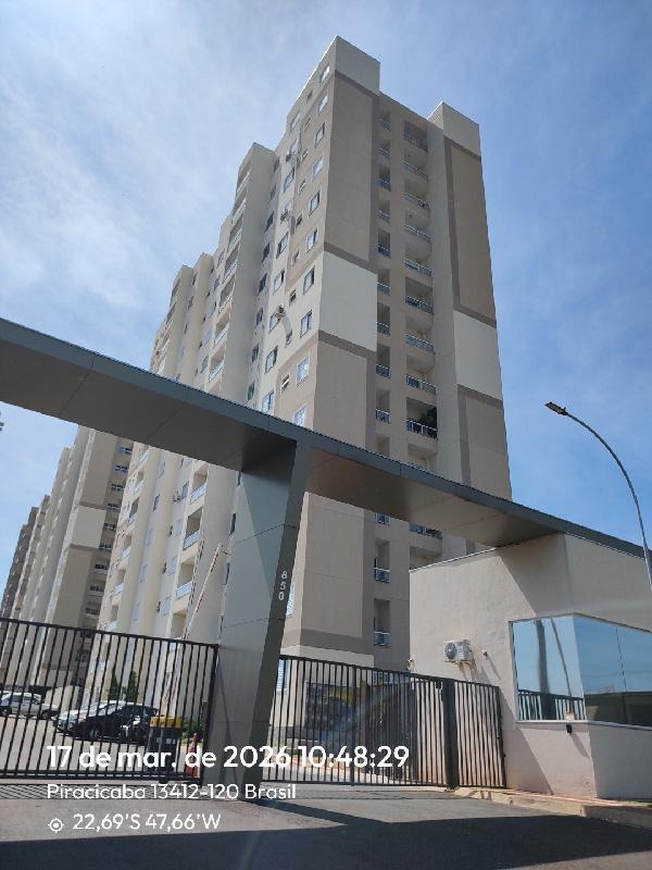 Vende-se em Piracicaba-SP  apto, 89.16 de área total, 48.37 de área privativa,  2_qto(s), a.serv, WC, 1_sala(s), cozinha, 1_vaga(s) de garagem.