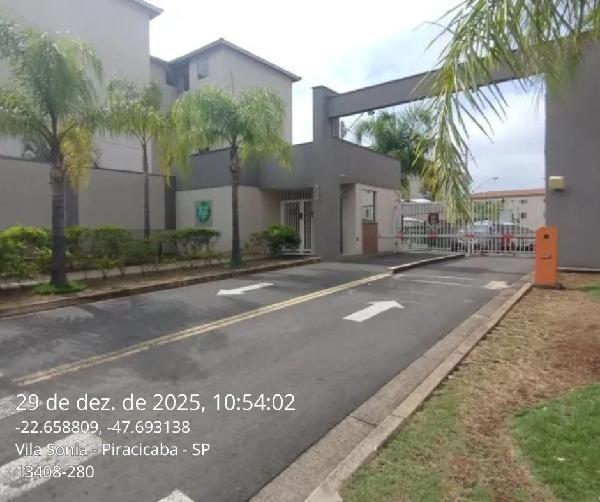 Vende-se em Piracicaba-SP  apto, 107.08 de área total, 43.01 de área privativa,  2_qto(s), WC, 1_sala(s), cozinha, 1_vaga(s) de garagem.