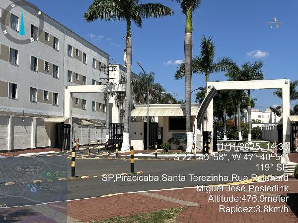 Vende-se em Piracicaba-SP  apto, 109.07 de área total, 46.59 de área privativa,  2_qto(s), WC, 1_sala(s), cozinha, 1_vaga(s) de garagem.