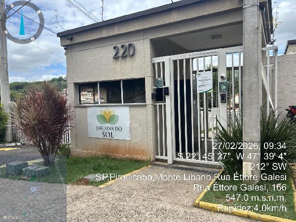 Vende-se em Piracicaba-SP  apto, 233.54 de área total, 44.71 de área privativa,  2_qto(s), a.serv, WC, 1_sala(s), cozinha, 2_vaga(s) de garagem.