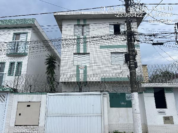 Vende-se em Sao Vicente-SP  apto, 57.63 de área total, 39.30 de área privativa,  1_qto(s), a.serv, WC, 1_sala(s), cozinha.