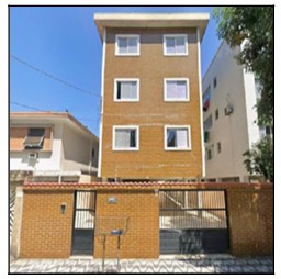 Vende-se em Sao Vicente-SP  apto, 124.83 de área total, 74.55 de área privativa,  2_qto(s), a.serv, WC, 1_sala(s), cozinha.